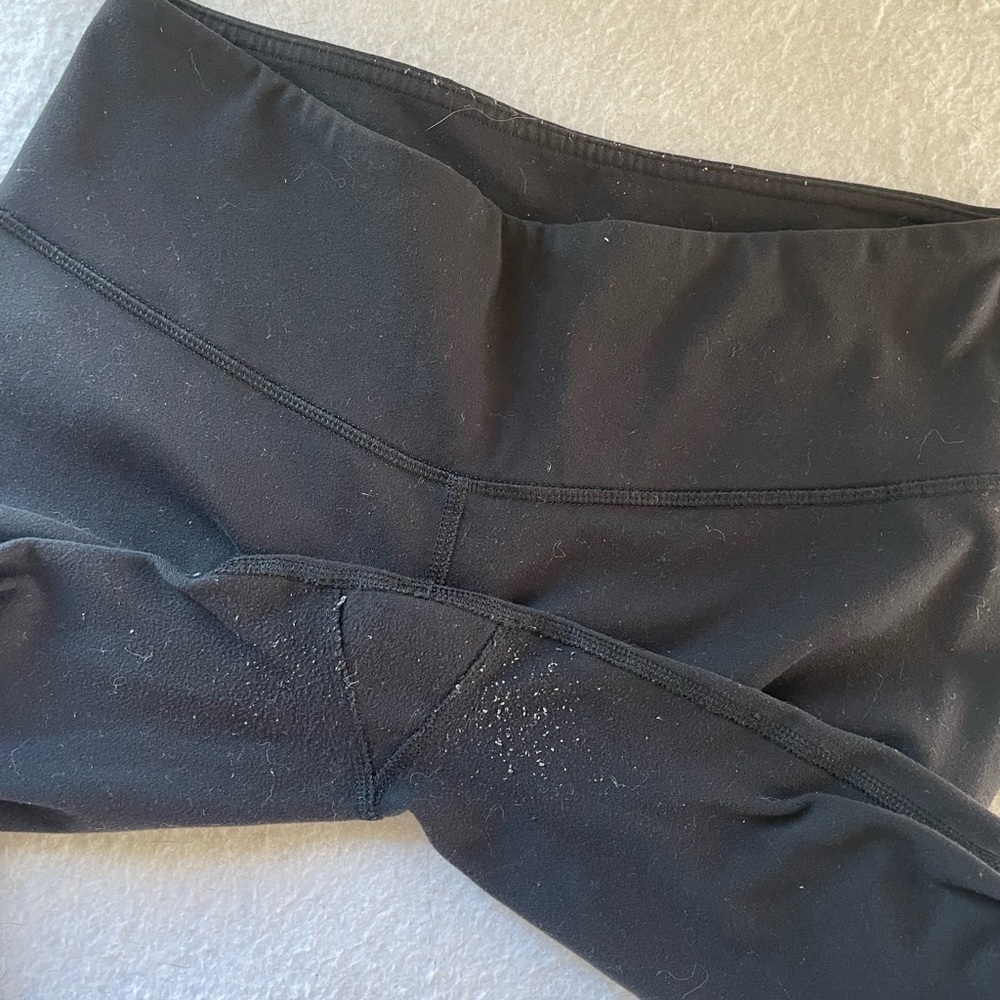 Lululemon Original Solid Black Wonder Under Full … - image 3